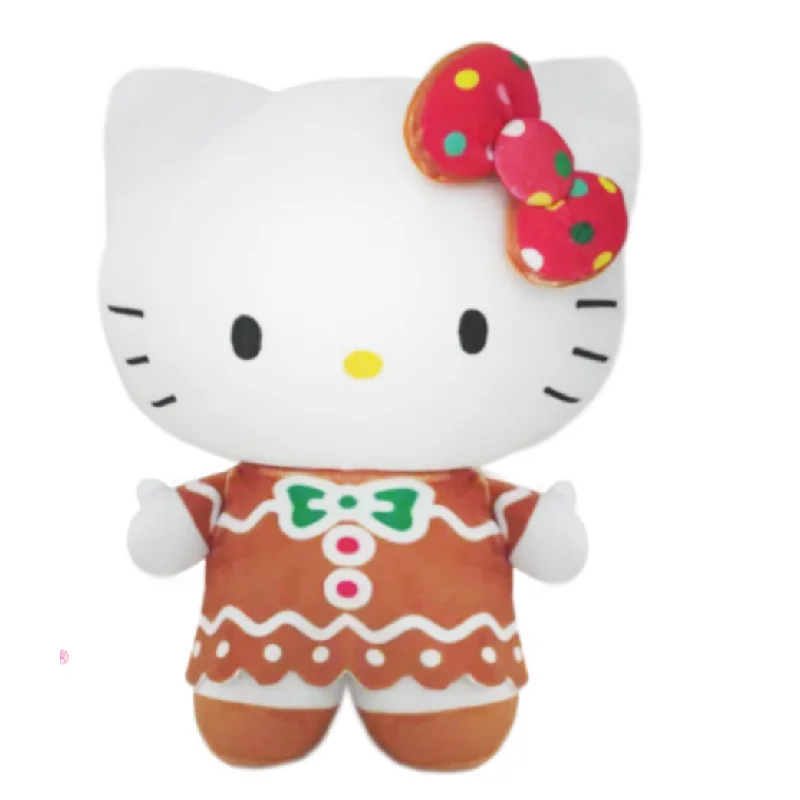 Soft and cuddly stuffed animalsSoft and cuddly stuffed animals10.5" Sanrio Hello Kitty in Gingerbread Dress Christmas Stuffed Plush