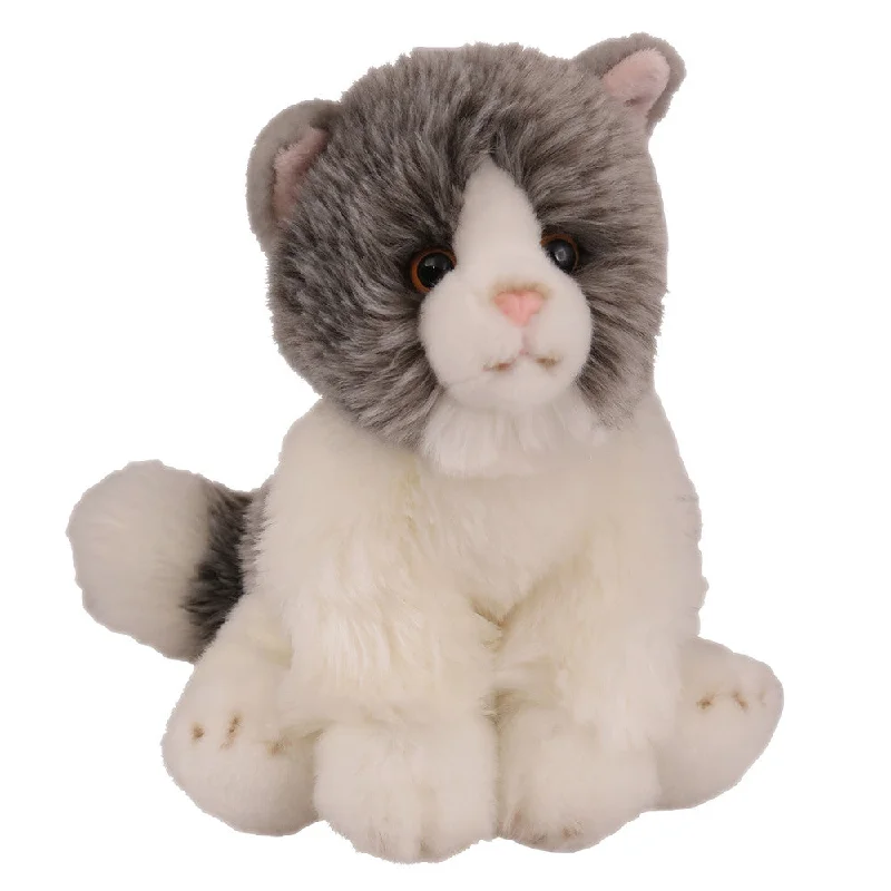 Delightful and enchanting plush friendsDelightful and enchanting plush friendsSoft Cat Grey Sitting 20cm