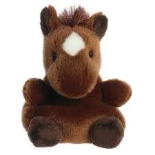 Soft and squishy plush crittersSoft and squishy plush crittersPalm Pals - Truffle Brown Horse