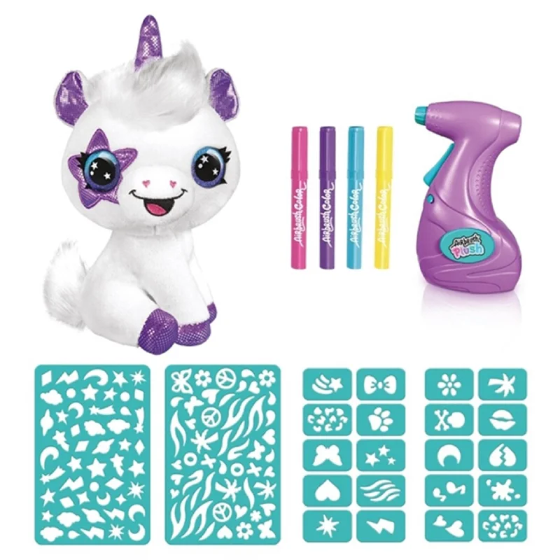 Fluffy and warm toy companionsFluffy and warm toy companionsAirbrush Plush Enhjørning