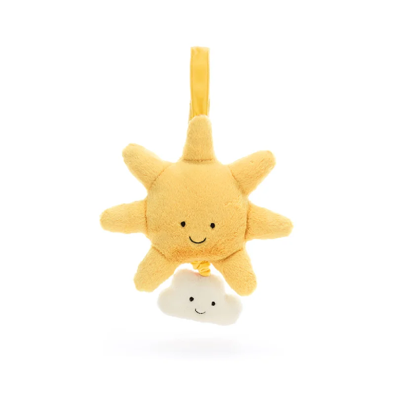 Cuddly and endearing Jellycat timeless appealAmuseables Sun Musical Pull by Jellycat