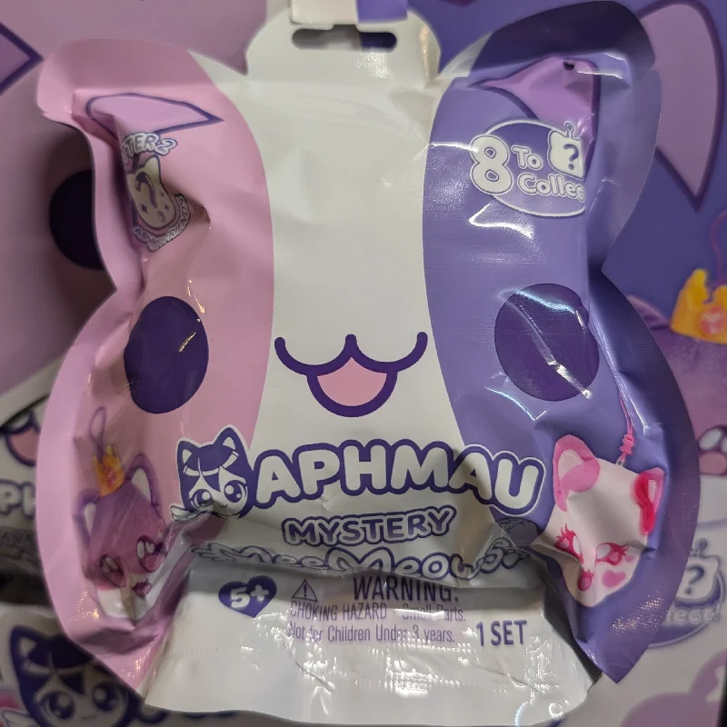 Endearing and lovable stuffed toysEndearing and lovable stuffed toysAPHMAU Mystery MeeMeow Catface Plush Clip-Ons Series 2