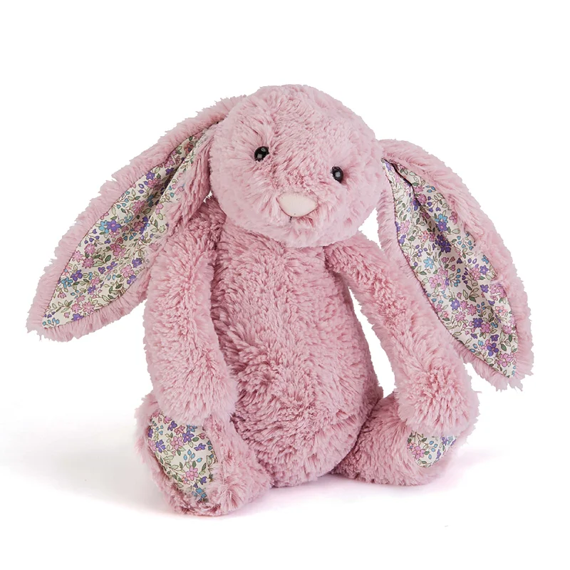 Adorable and plush Jellycat emotional support friendsJellycat Bashful Bunny Tulip Pink Blossom - Small