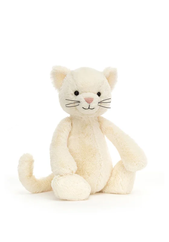 Adorable and plush Jellycat emotional support friendsJellycat Bashful Medium Cream Kitten