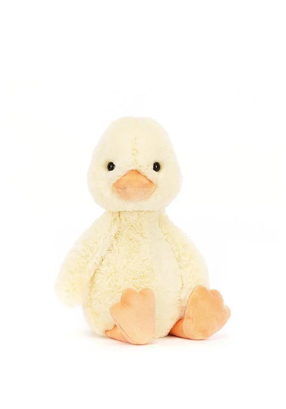 Soft and cozy Jellycat high-quality craftsmanshipJellycat I Am Original Bashful Duck, Yellow