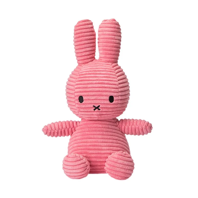 Endearing and lovable stuffed toysEndearing and lovable stuffed toysBon Bon Toys Miffy Sitting Corduroy Plush Toy - Bubblegum Pink