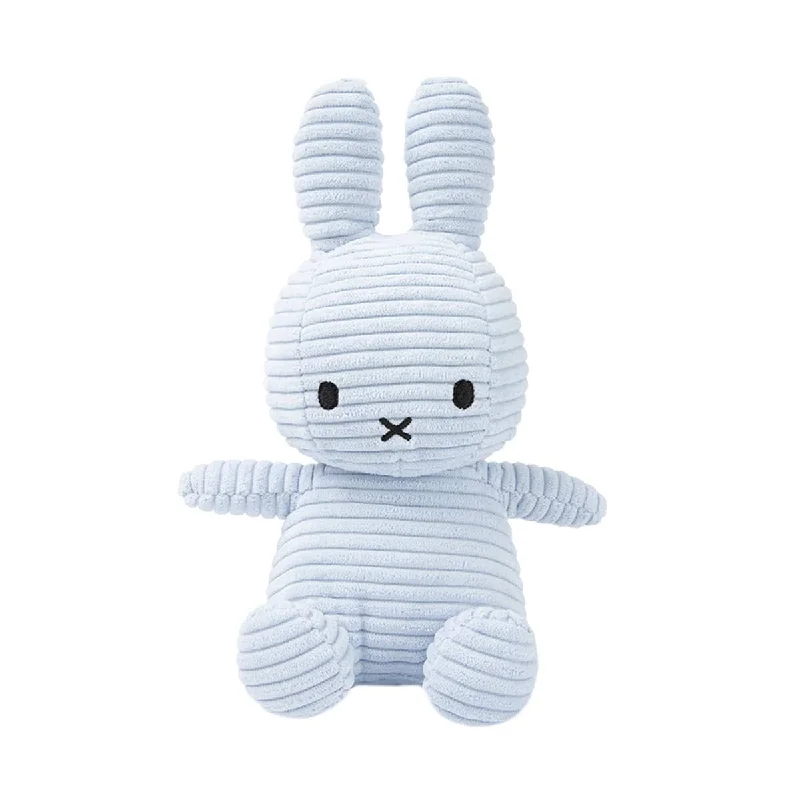 Cuddly and comforting plush charactersCuddly and comforting plush charactersBon Bon Toys Miffy Sitting Corduroy Plush Toy - Ice Blue