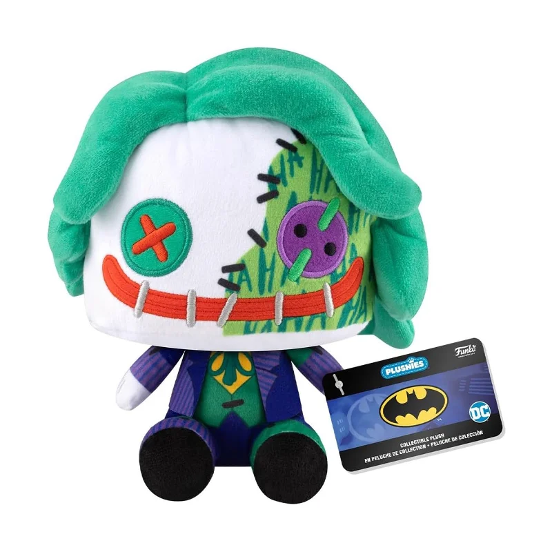 Adorable and charming plush figuresAdorable and charming plush figuresFunko DC Batman POP Plushies Patchwork Joker 7 Inch Plush Figure