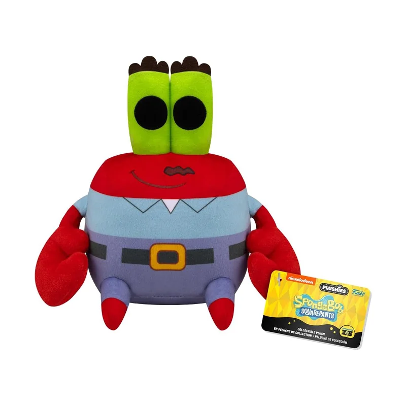 Soft and squishy plush crittersSoft and squishy plush crittersFunko SpongeBob SquarePants 25th Anniversary POP Plush Mr Krabs 7 Inch Plush Figure