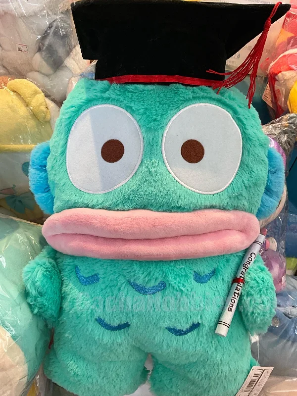 Colorful and vibrant plush creationsColorful and vibrant plush creationsGraduation Sanrio Hangyodon Furry Fish Flat Big Plush