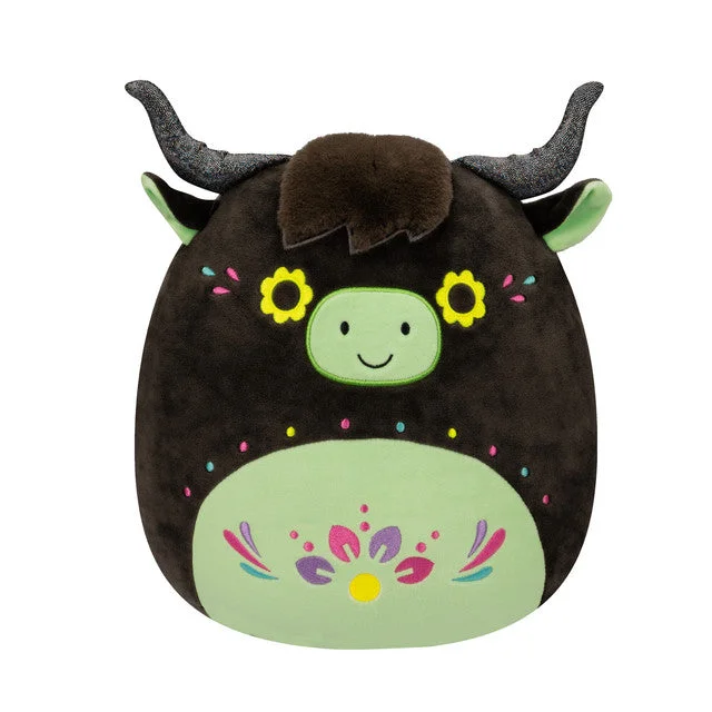 Soft and squishy plush crittersSoft and squishy plush crittersHalloween Squishmallow Catrina the Day of the Dead Highland Cow 8" Stuffed Plush by Kelly Toy
