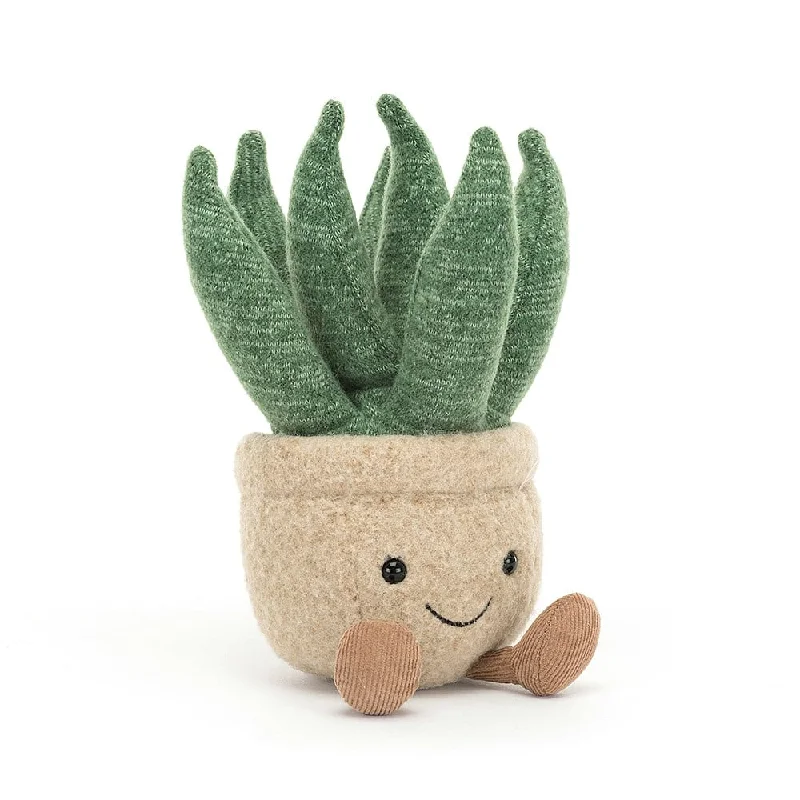Soft and cozy Jellycat high-quality craftsmanshipJELLYCAT AMUSEABLE ALOE VERA SMALL MULTI-COLOURED 7X8X17 CM