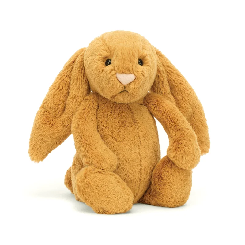 Sweet and endearing Jellycat stuffiesJELLYCAT BASHFUL GOLDEN BUNNY ORIGINAL (MED) GOLD 9X12X31 CM