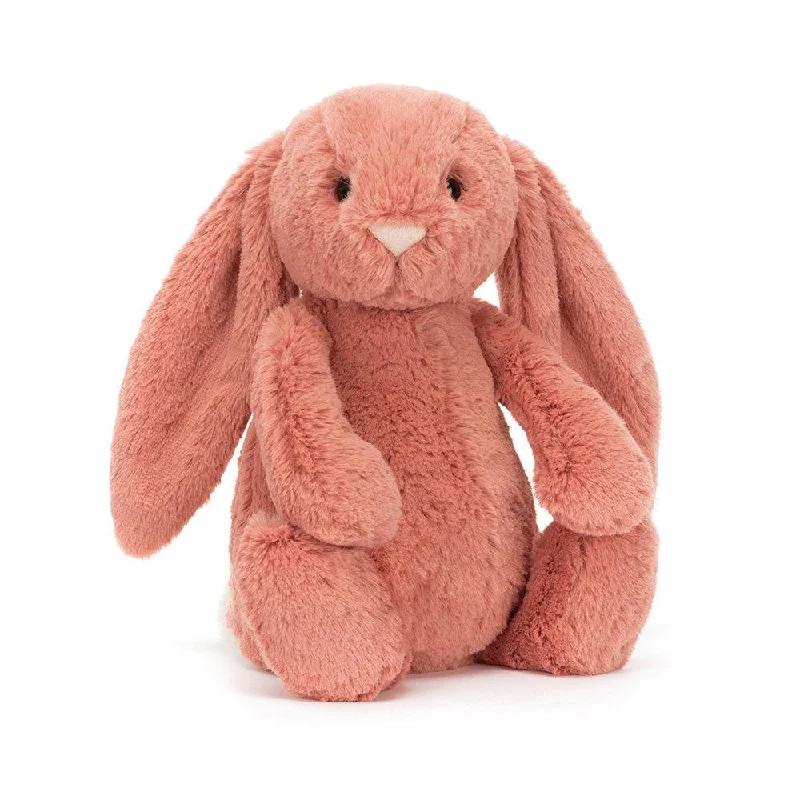Fluffy and comforting Jellycat superior materialsJellyCat Bashful Sorrel Bunny Plush