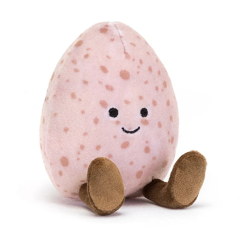 Cozy and gentle Jellycat attention to detailJellycat London Eggsquisite Pink/Green Egg (Retired Design)