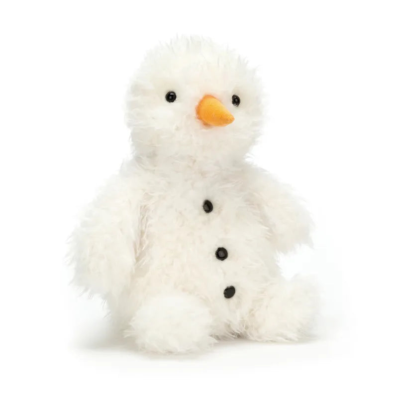 Plush and comforting Jellycat figuresJellycat London Christmas Pudding Snowman (Retired Design)