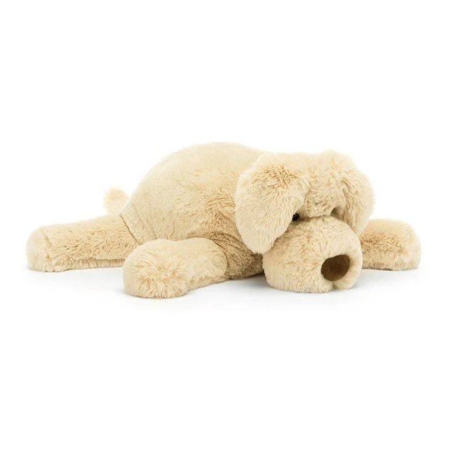 Cozy and gentle Jellycat attention to detailJELLYCAT WANDERLUST PUPPY HONEY 25X31X29 CM