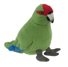 Soft and squishy plush crittersSoft and squishy plush crittersKakariki Red Sound Bird 15cm