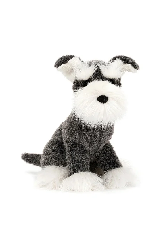 Fluffy and comforting Jellycat superior materialsJellycat I Am Lawrence Schnauzer, Grey