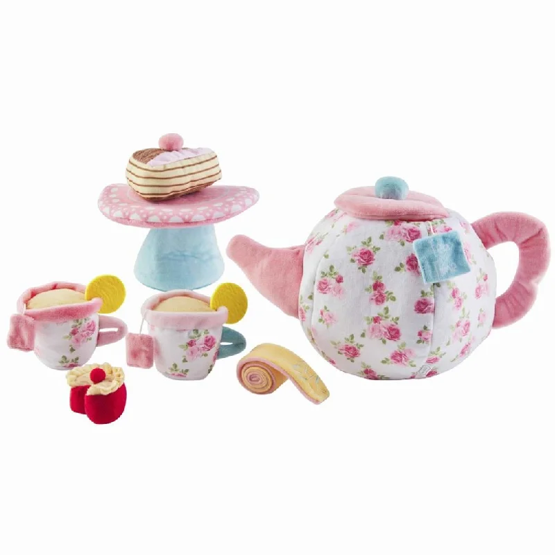 Cuddly and comforting plush charactersCuddly and comforting plush charactersMud Pie Tea Party Plush Set