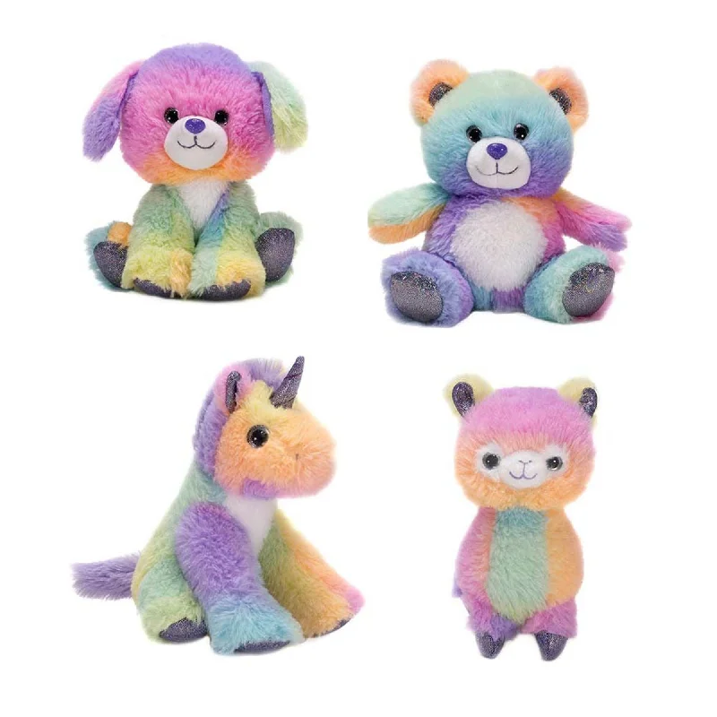 Endearing and lovable stuffed toysEndearing and lovable stuffed toysPastel Rainbow Animal Plush, 6 Inches, Assortment, 1 Count