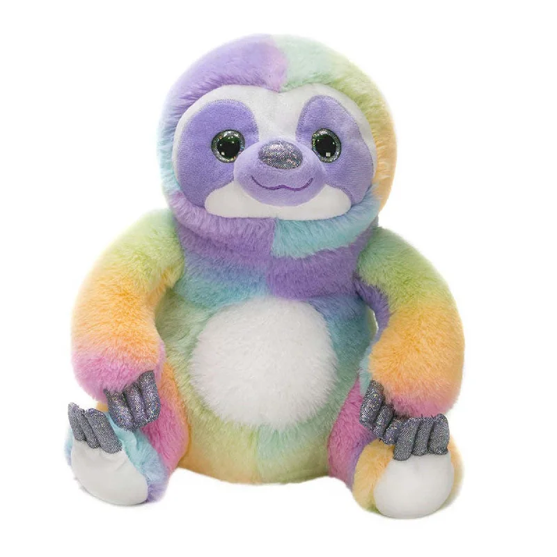 Adorable and charming plush figuresAdorable and charming plush figuresPastel Rainbow Sloth Plush, 13 Inches, 1 Count