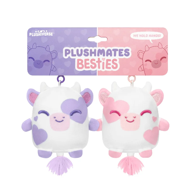 Adorable and tiny stuffed crittersAdorable and tiny stuffed crittersPlushiverse I Love Moo Plushmates Besties