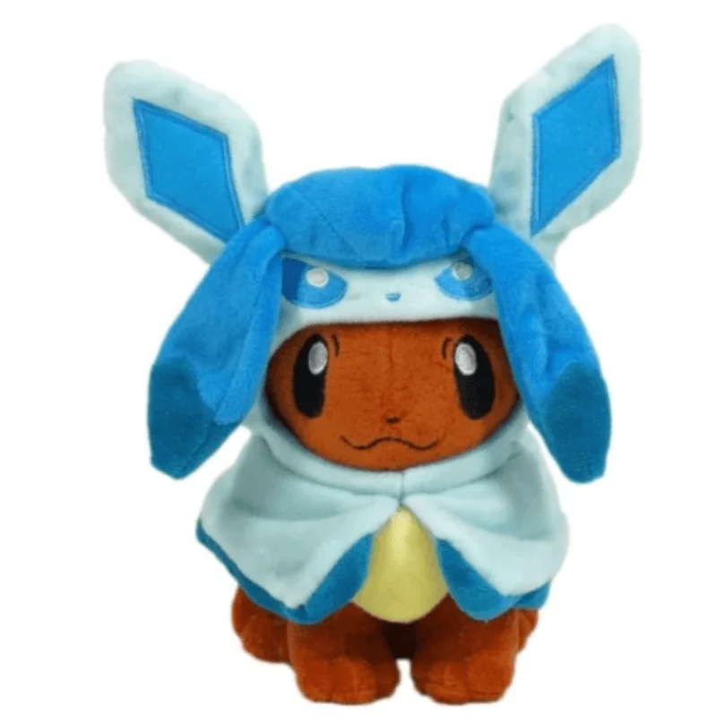 Playful and cheerful stuffed creaturesPlayful and cheerful stuffed creaturesPokémon Plush Cosplay Eevee Glaceon 8in