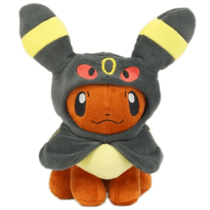 Colorful and vibrant plush creationsColorful and vibrant plush creationsPokémon Plush Cosplay Eevee Umbreon 8in