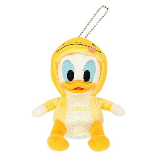 Adorable and tiny stuffed crittersAdorable and tiny stuffed crittersPre-Order Tokyo Disney Resort 2025 Happy New Year of Snake Plush Badge Donald