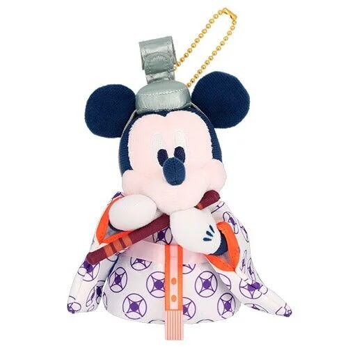Soft and squishy plush crittersSoft and squishy plush crittersPre-Order Tokyo Disney Resort 2025 Happy New Year of Snake Plush Badge Mickey