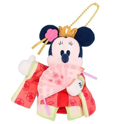 Enchanting and magical plush dollsEnchanting and magical plush dollsPre-Order Tokyo Disney Resort 2025 Happy New Year of Snake Plush Badge Minnie