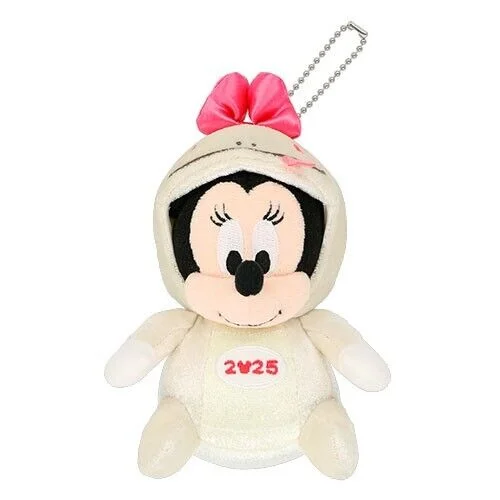 Huggable and cozy plush toysHuggable and cozy plush toysPre-Order Tokyo Disney Resort 2025 Happy New Year of Snake Plush Badge Minnie