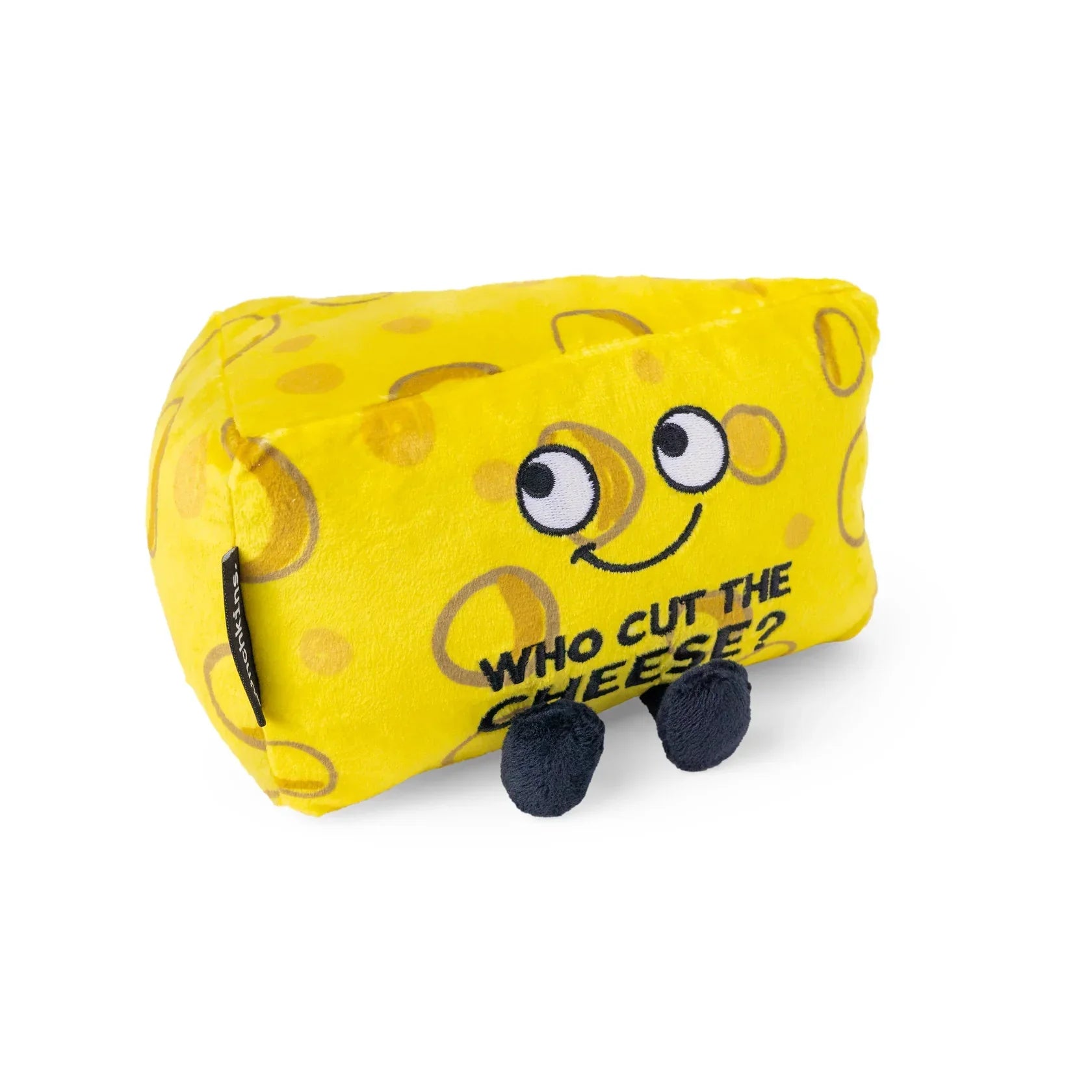 Colorful and vibrant plush creationsColorful and vibrant plush creations“Who Cut The Cheese?” Plush Cheese
