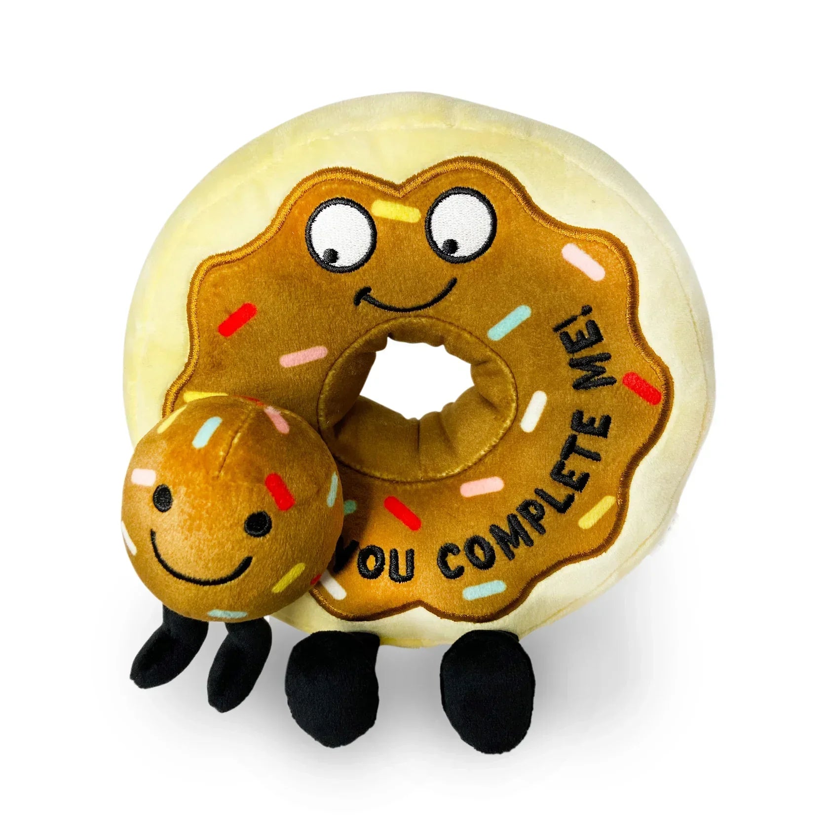 Enchanting and magical plush dollsEnchanting and magical plush dolls"You Complete Me" Plush Donut