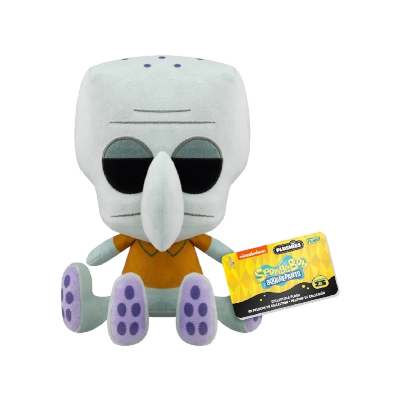 Friendly and approachable plush friendsFriendly and approachable plush friendsSquidward 7" Funko Plush - Spongebob Squarepants 25th Anniversary