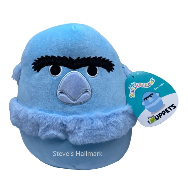 Adorable and charming plush figuresAdorable and charming plush figuresSquishmallow Muppets' Sam Eagle 8" Stuffed Plush by Kelly Toy