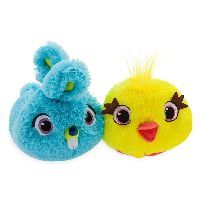 Adorable and tiny stuffed crittersAdorable and tiny stuffed crittersDisney Store Ducky n Bunny Slippers for Kids UK Size 9-10   17cm-18cm