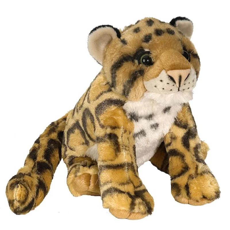 Cheerful and happy stuffed figuresCheerful and happy stuffed figuresWild Republic Cuddlekins Clouded Leopard 11 Inch Plush Figure