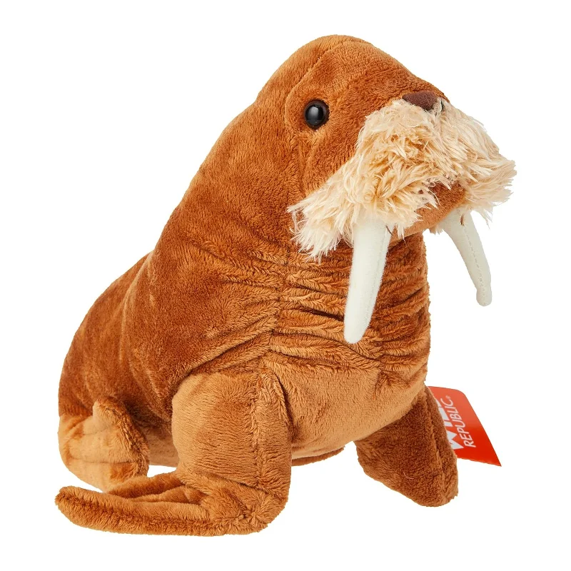 Friendly and approachable plush friendsFriendly and approachable plush friendsWild Republic Cuddlekins Mini Walrus 7 Inch Plush Figure