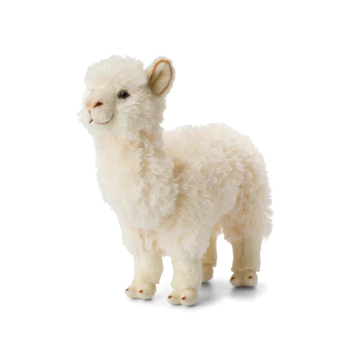 Playful and cheerful stuffed creaturesPlayful and cheerful stuffed creaturesWWF White Alpaca Plush