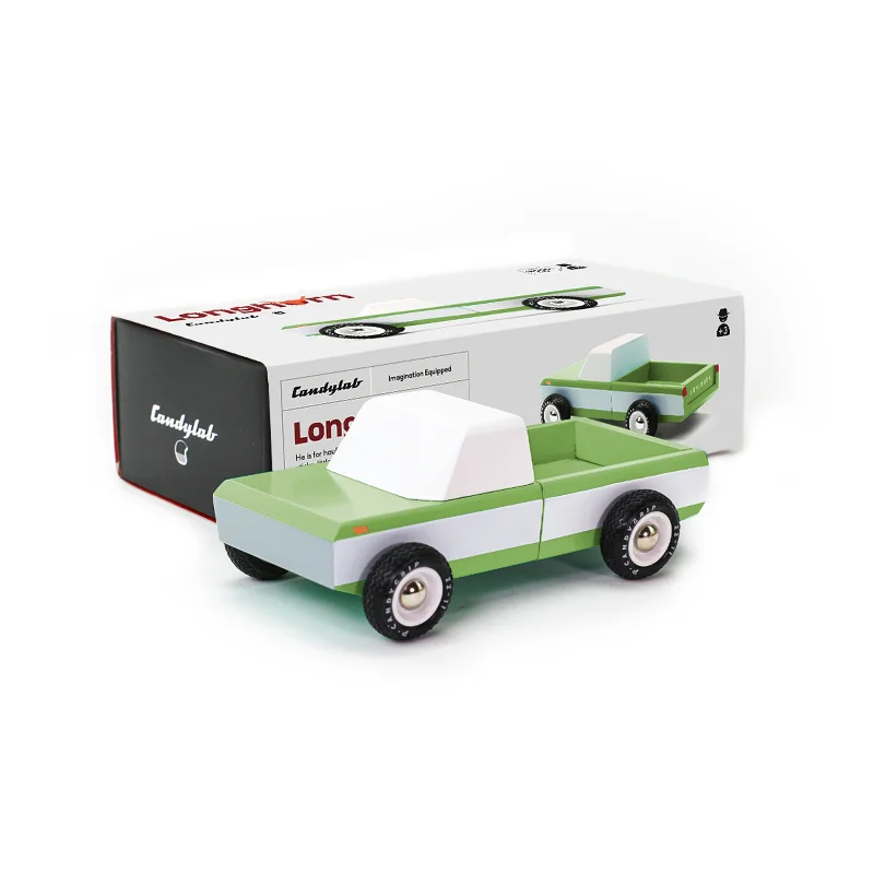 robust and durable wooden toys that are built to last                   Candylab Longhorn Olive