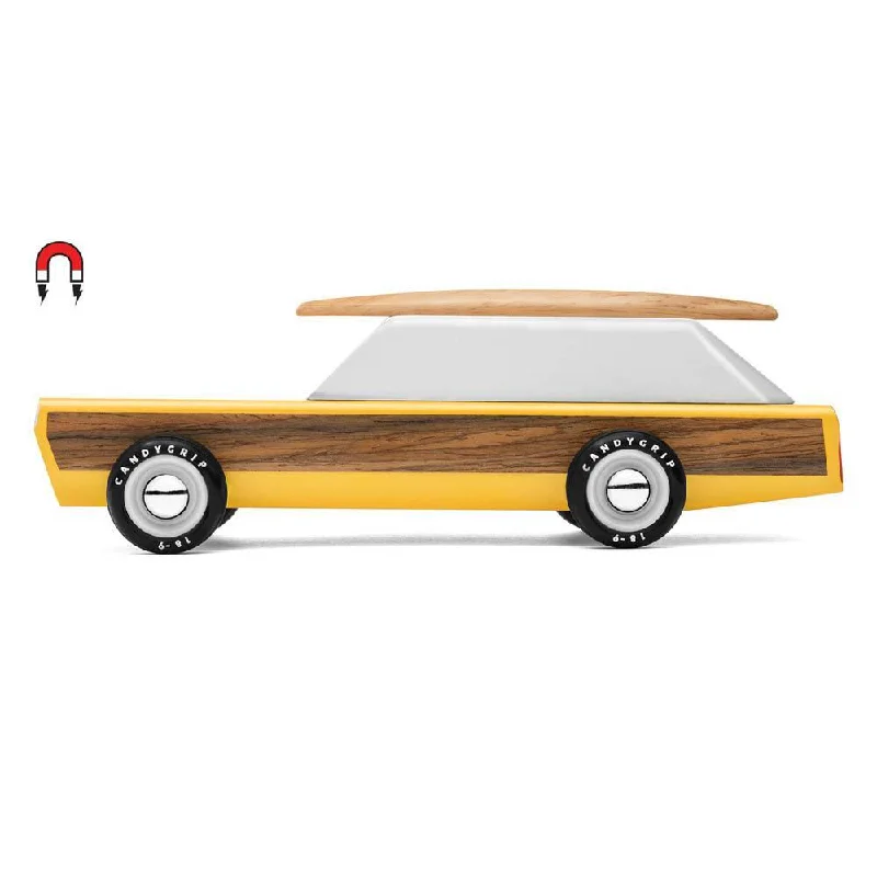robust and durable wooden toys that withstand the test of time                   Candylab woodie station wagon car