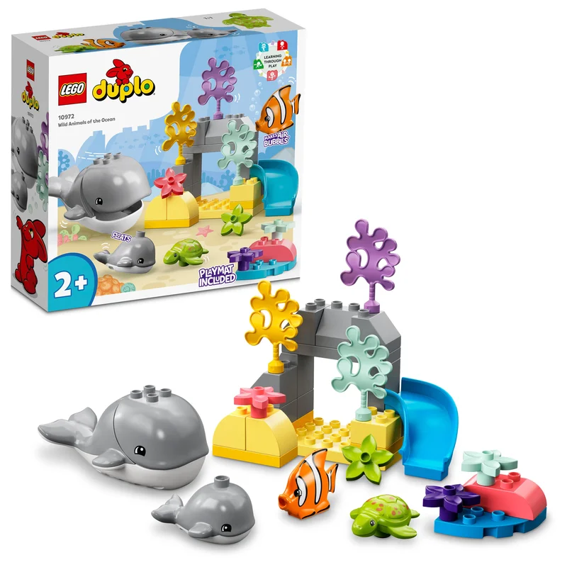 Promoting critical thinking LEGO challengesLEGO 10972 Duplo Wild Animals Of The Ocean