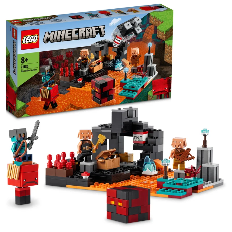 Encouraging hand-eye coordination LEGOLEGO 21185 Minecraft The Nether Bastion