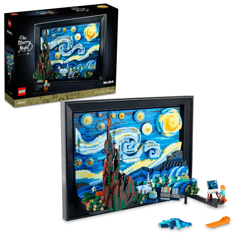 Inspiring creativity and innovation LEGOLEGO 21333 Ideas Vincent Van Gogh - The Starry Night