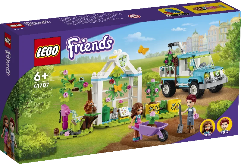Promoting fine motor skills LEGO setsLEGO 41707 Friends Tree-Planting Vehicle
