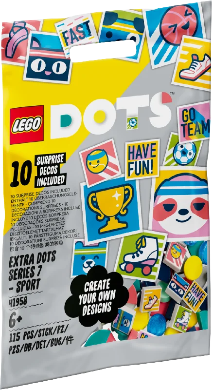 Finely detailed LEGO structuresLEGO 41958 Dots Extra Dots Series 7 Sport