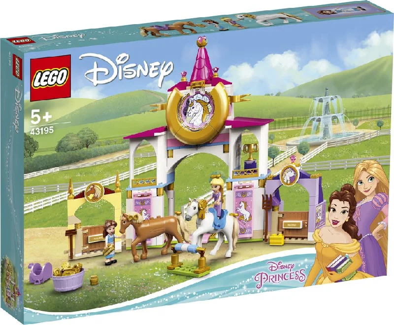 Perfect for both kids and adults LEGOLEGO 43195 Disney Princess Belle And Rapunzel's Royal Stables