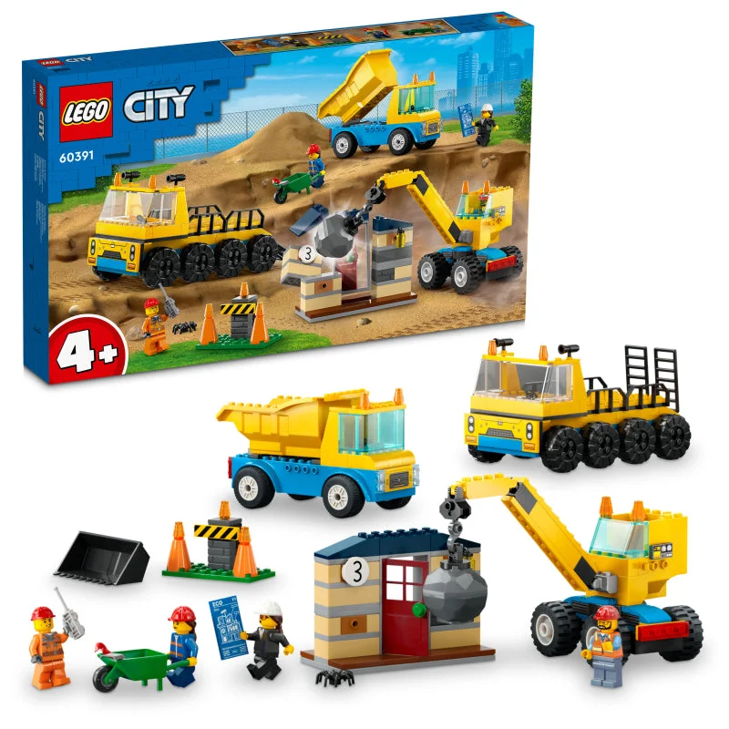 Promoting emotional intelligence LEGOLEGO 60391 City Construction Trucks And Wrecking Ball